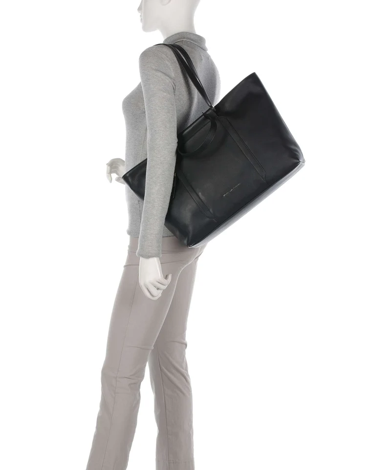 Piquadro Circle Shopper nero