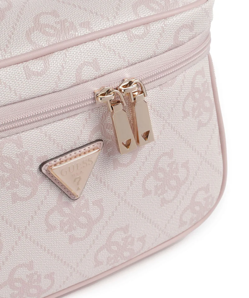 Guess Berta 4G Logo Kulturbeutel rose water logo