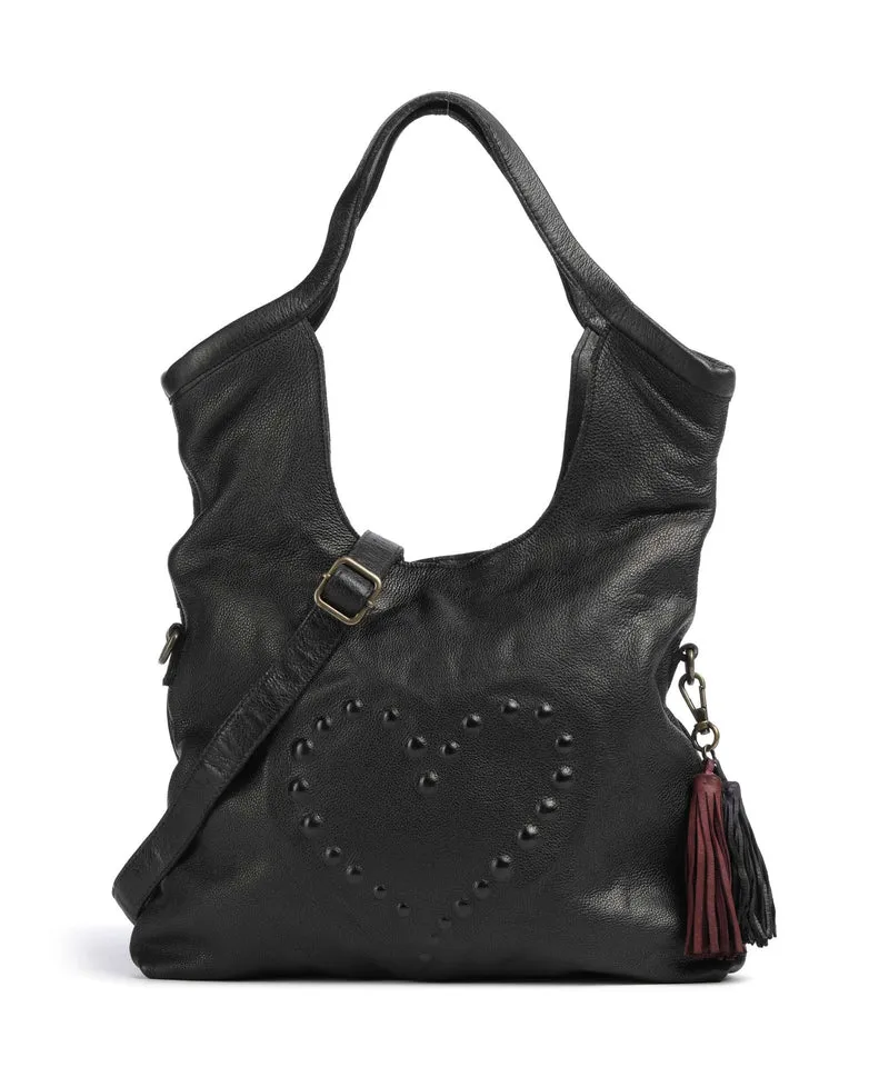 Taschendieb Wien Herzoggasse 3 Schultertasche black vintage