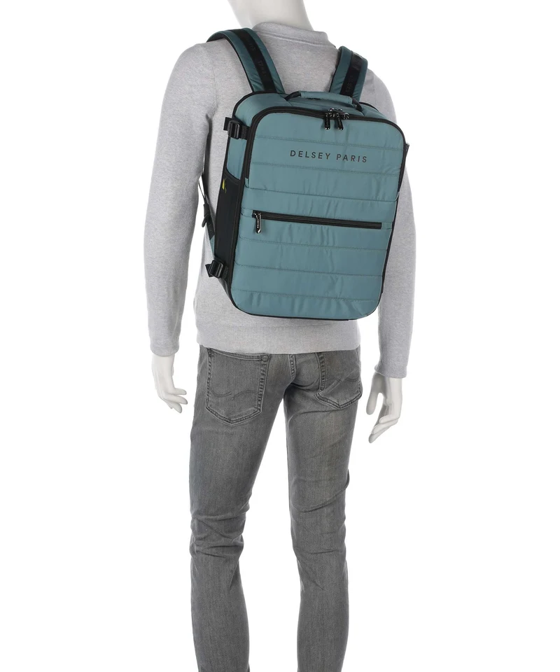 Delsey Paris Shadow 5.0 Reiserucksack gruen