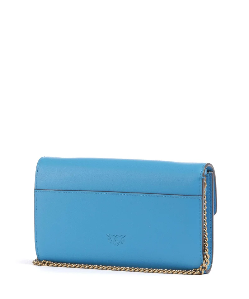 Pinko Love One Geldbörse azzurro dresda/antique gold