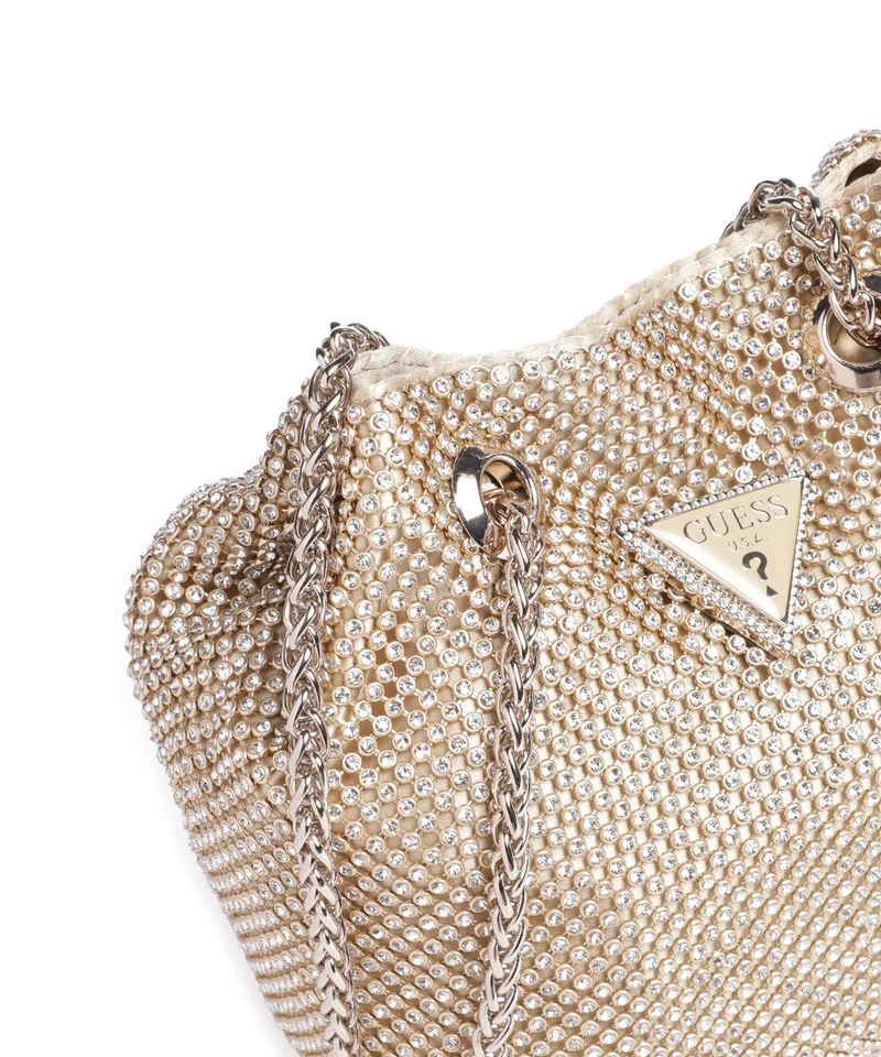 Guess Zalina Schultertasche gold