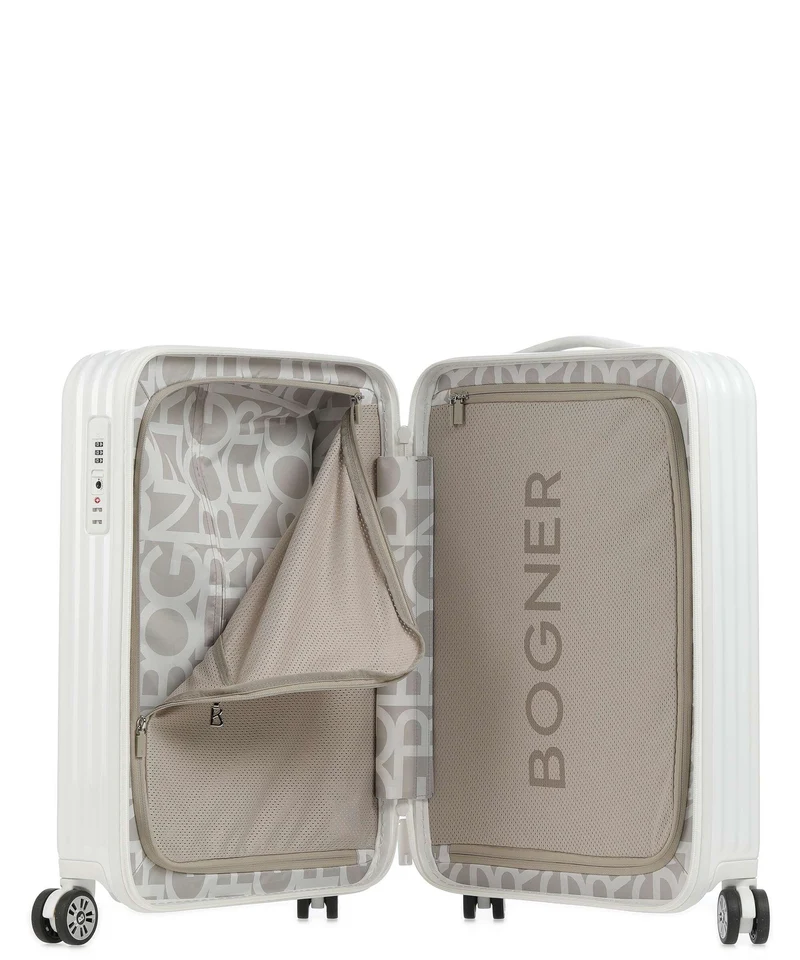 Bogner Piz C55 4-Rollen Trolley white