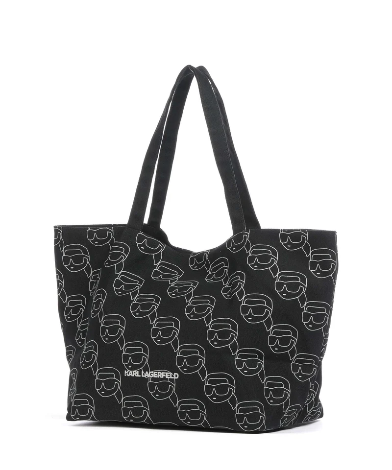 Karl Lagerfeld Ikon Shopper black/white