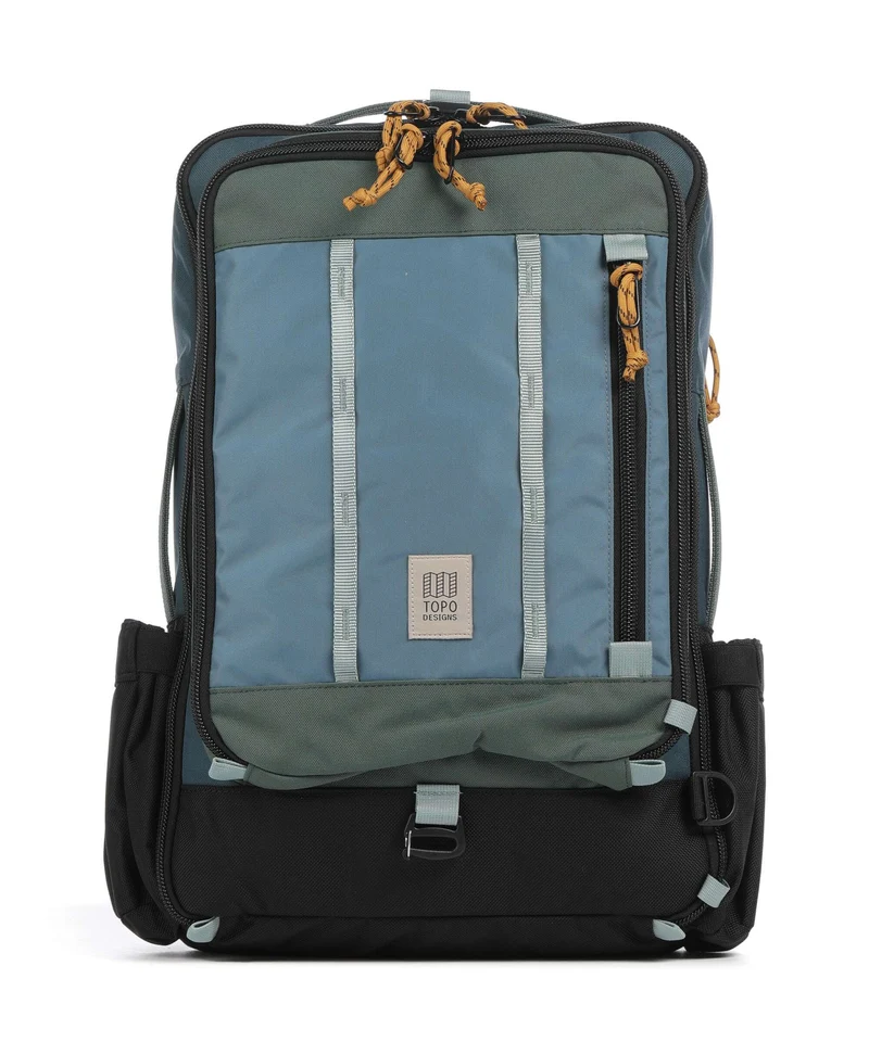 Topo Designs Global 30 Reiserucksack stone blue/forest