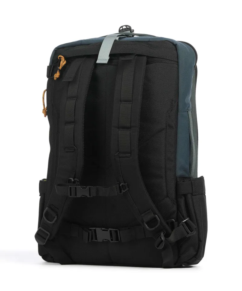 Topo Designs Global 30 Reiserucksack stone blue/forest
