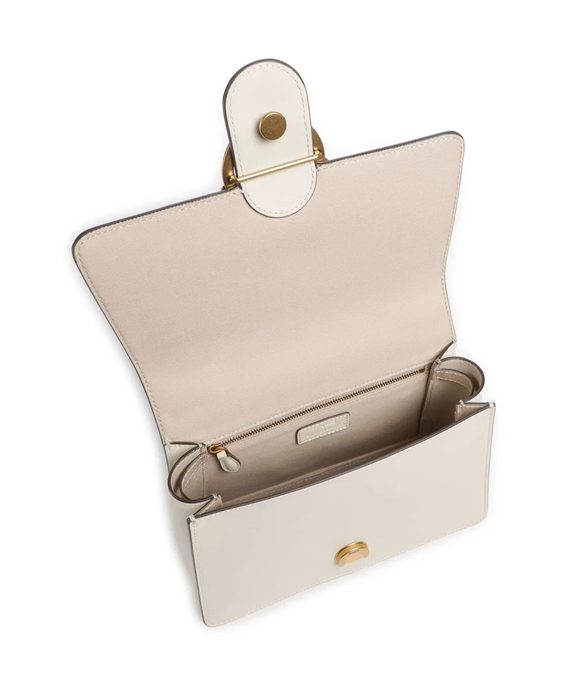 Pinko Love One Classic Handtasche bianco seta/antique gold