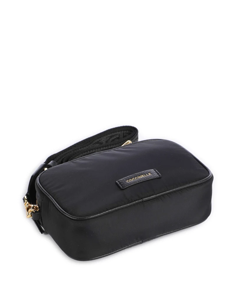 Coccinelle Tebe Nylon Puffy Umhängetasche noir