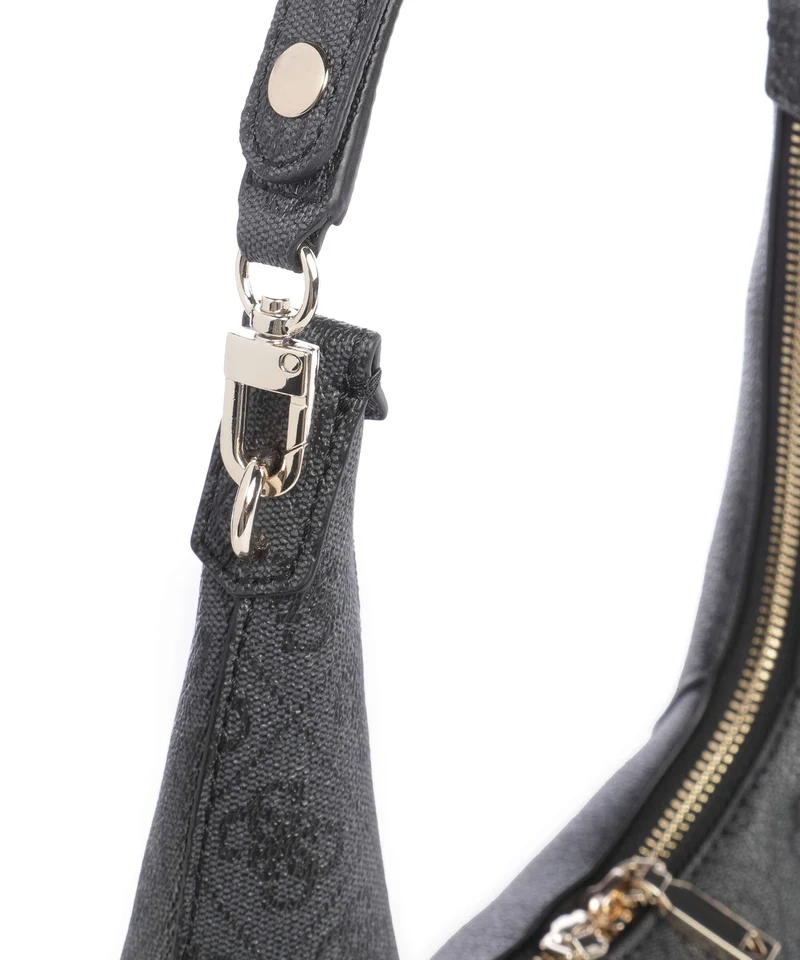 Guess Calista Schultertasche coal logo