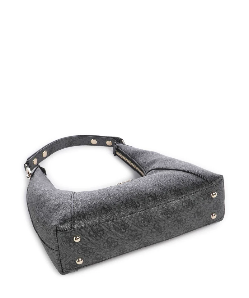 Guess Calista Schultertasche coal logo