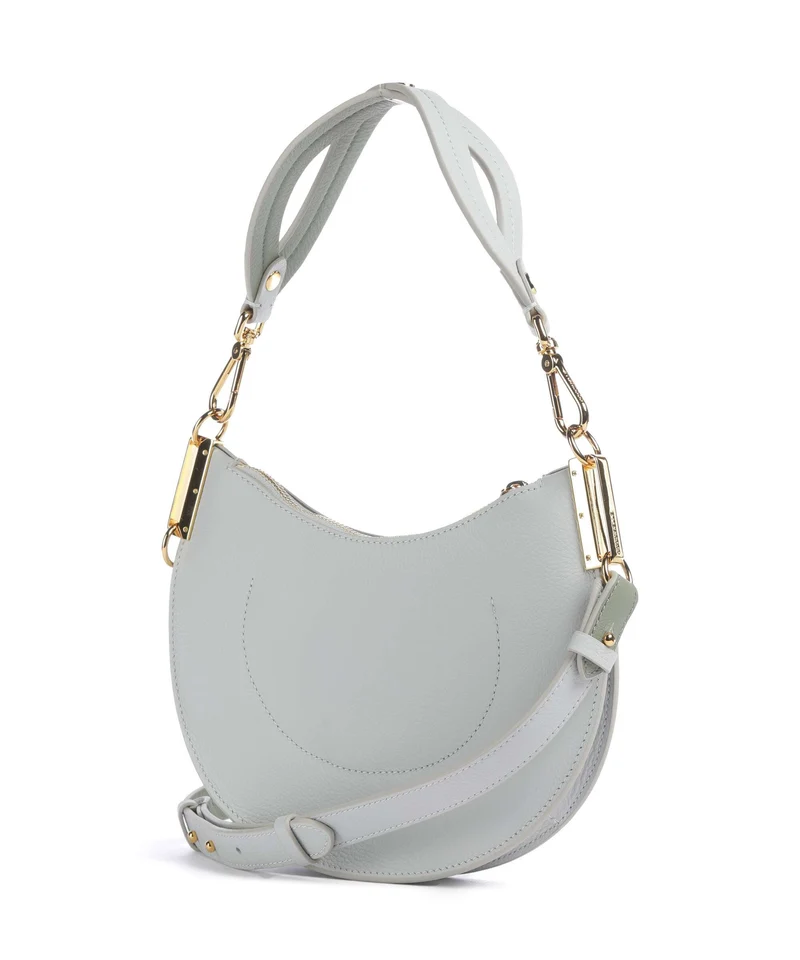 Coccinelle Sunup Schultertasche snow/greenery