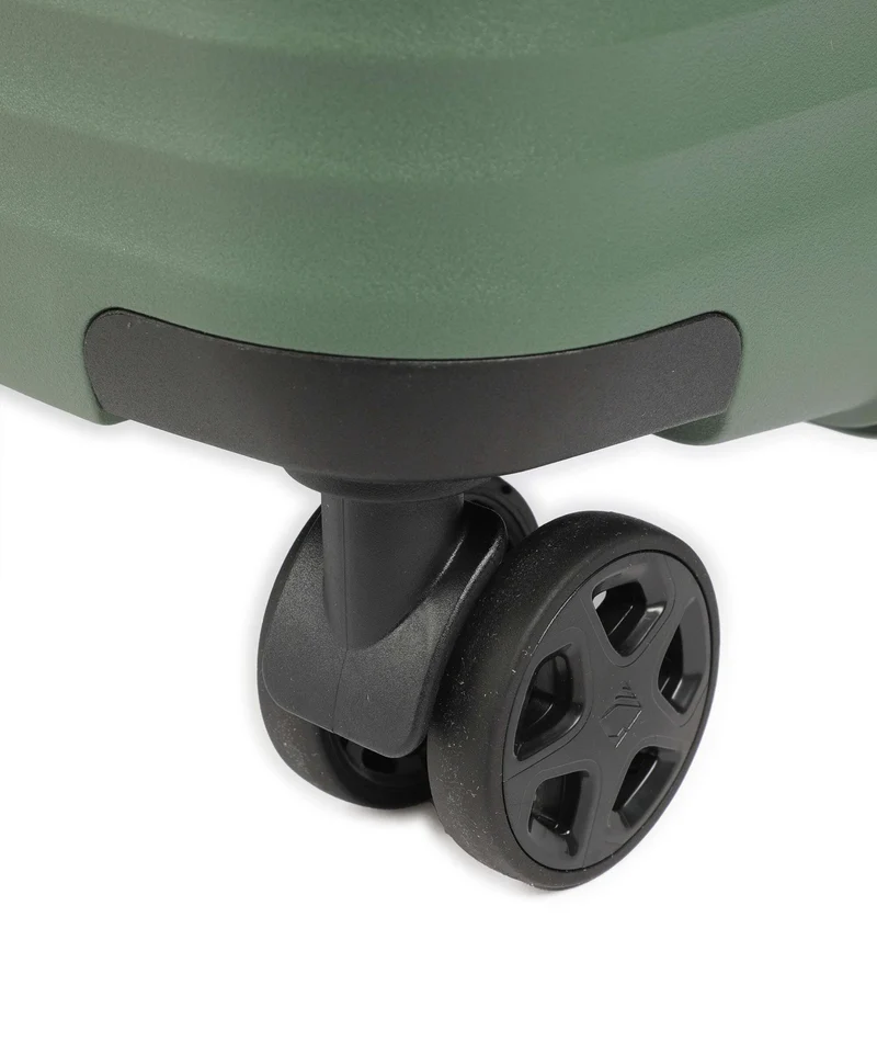 Travelite Air Stripe 4-Rollen Trolley green
