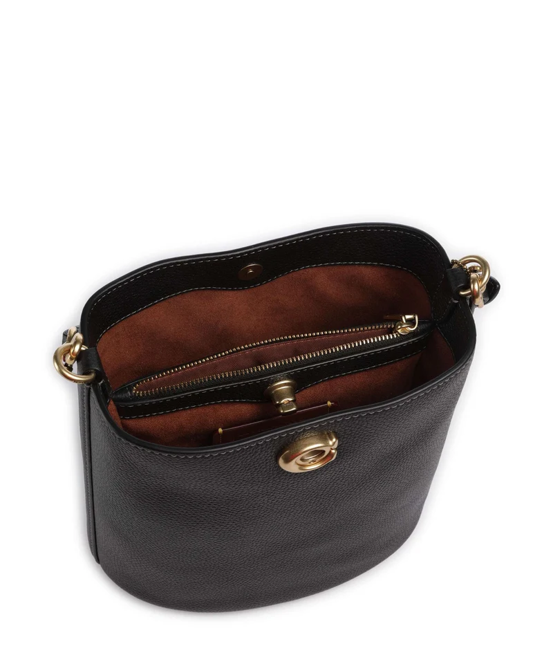 Coach Willow Soft 19 Beuteltasche black