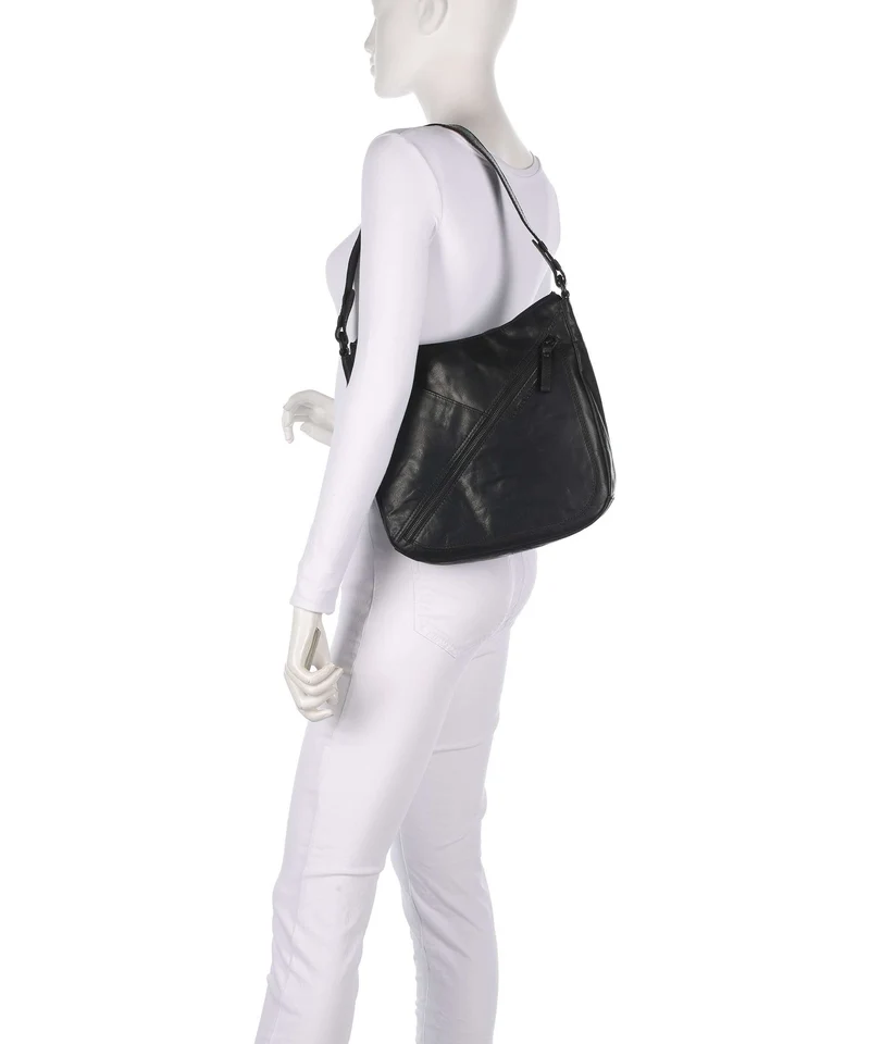 Spikes & Sparrow Bronco Lillia Beuteltasche black