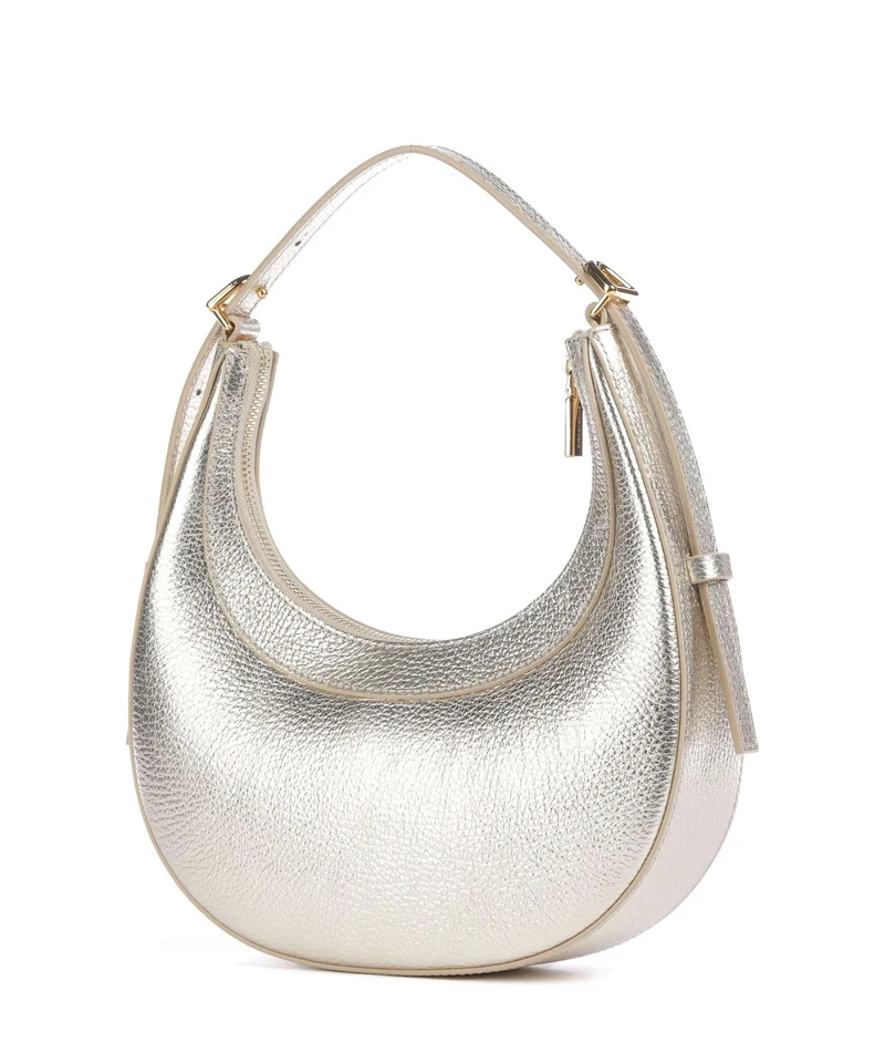Coccinelle Whisper Schultertasche pale gold