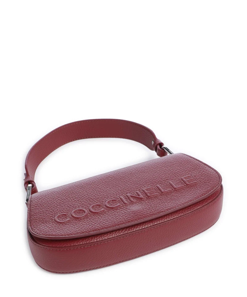 Coccinelle Myrtha Maxi Logo Schultertasche ribes