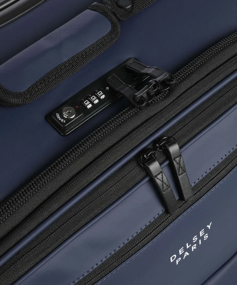 Delsey Paris Maubert 2.0 4-Rollen Trolley marineblau
