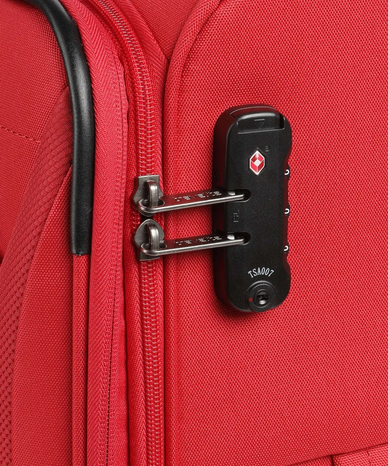 Travelite Chios 4-Rollen Trolley rot