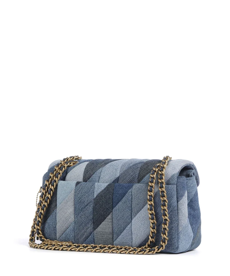 Coach Tabby Patchwork 26 Schultertasche denim/multicolour