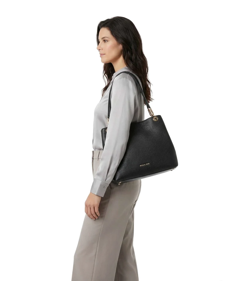 Michael Kors Kensington Large Beuteltasche black
