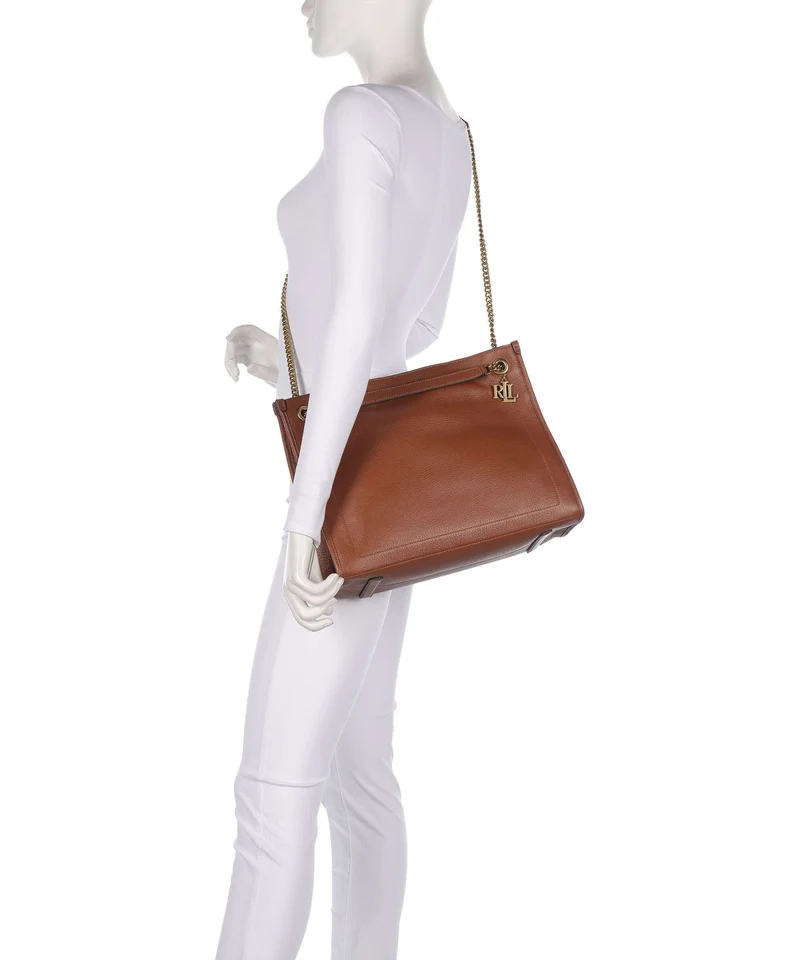 Lauren Ralph Lauren Bradley Large Shopper lauren tan