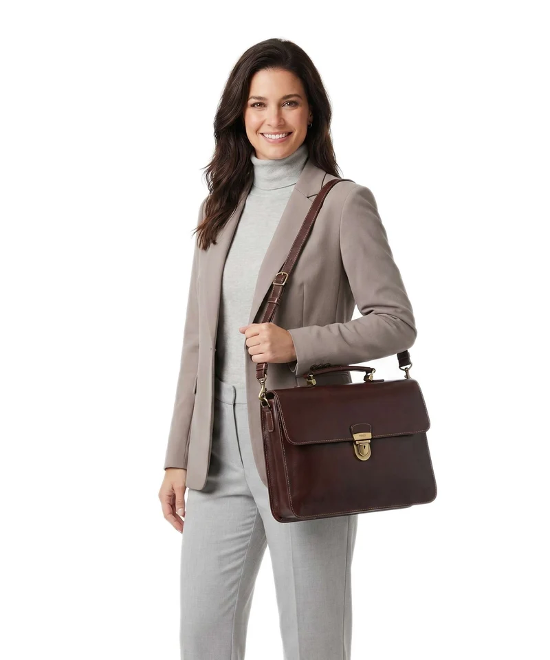 Picard Toscana Aktentasche brown