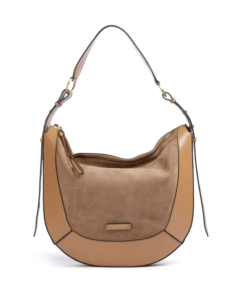 The Bridge Fedora Schultertasche marzipan
