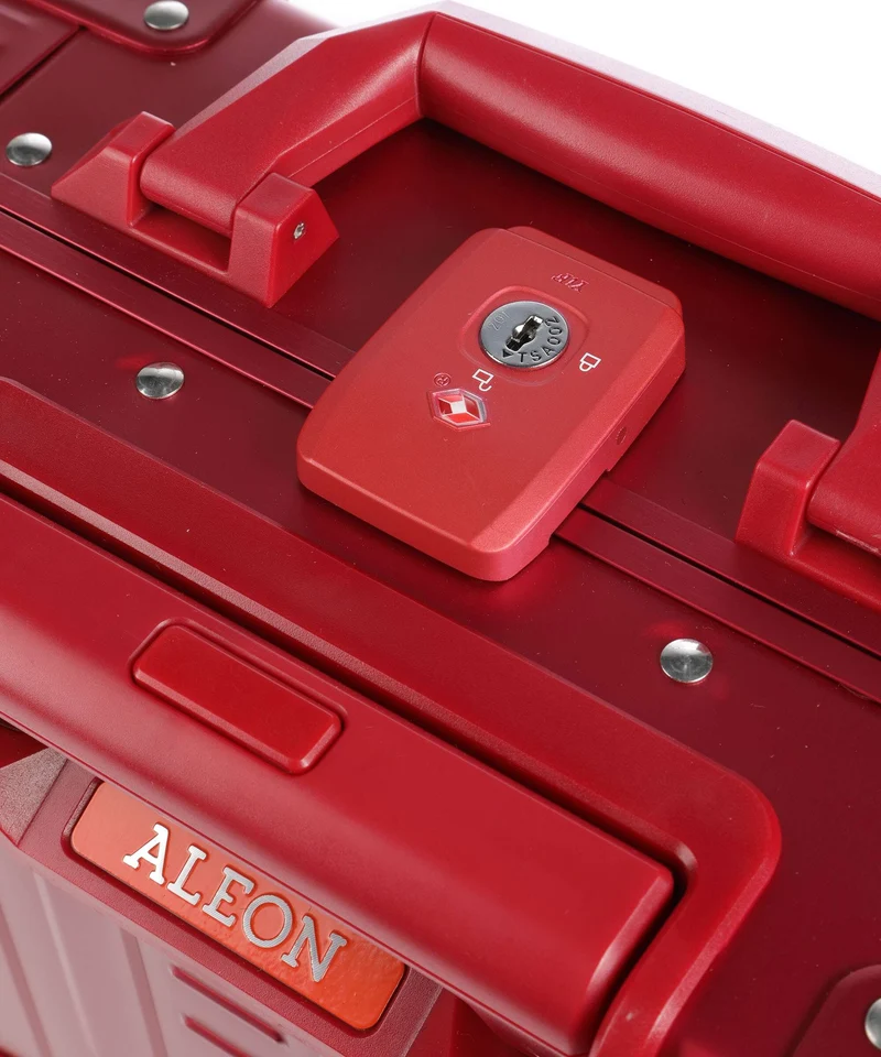 Aleon Carry-On 4-Rollen Trolley ruby