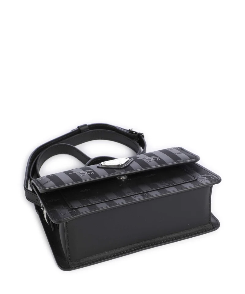 Maison Mollerus Vinerus Egg Umhängetasche classic schwarz
