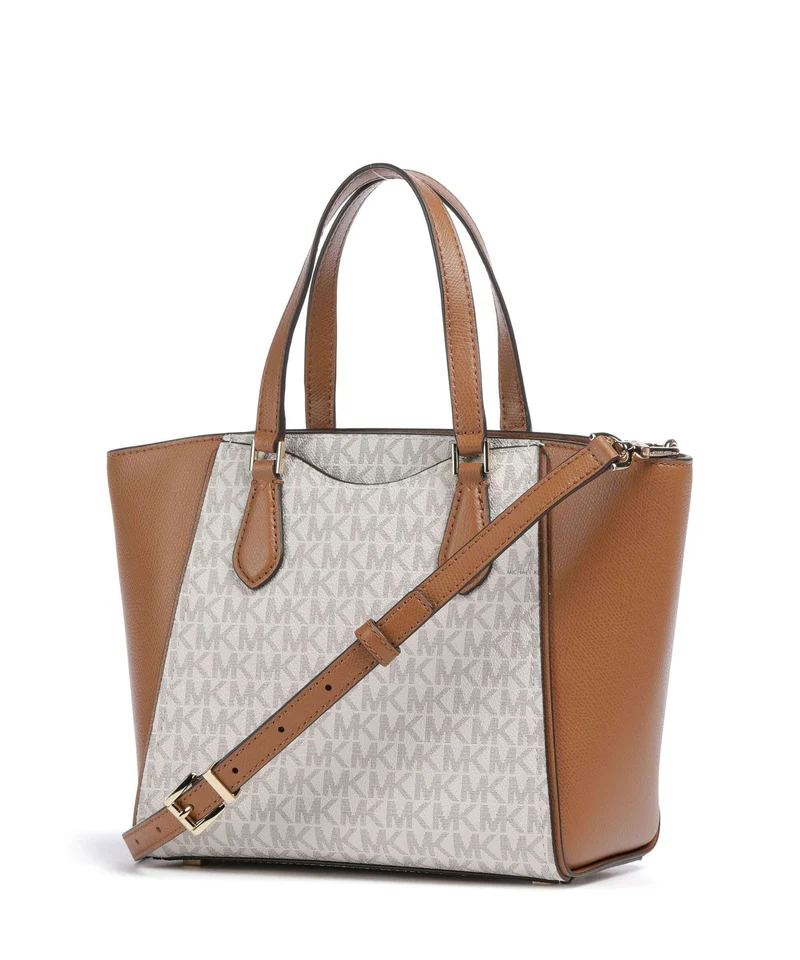 Michael Kors Taryn Handtasche vanilla/acorn
