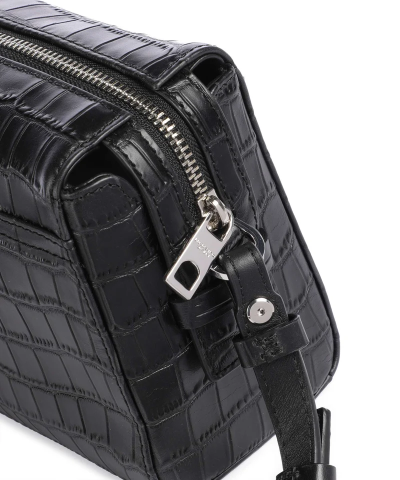 Liebeskind Lou 2 New Croco S Umhängetasche black