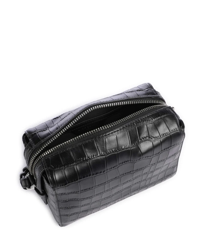 Liebeskind Lou 2 New Croco S Umhängetasche black