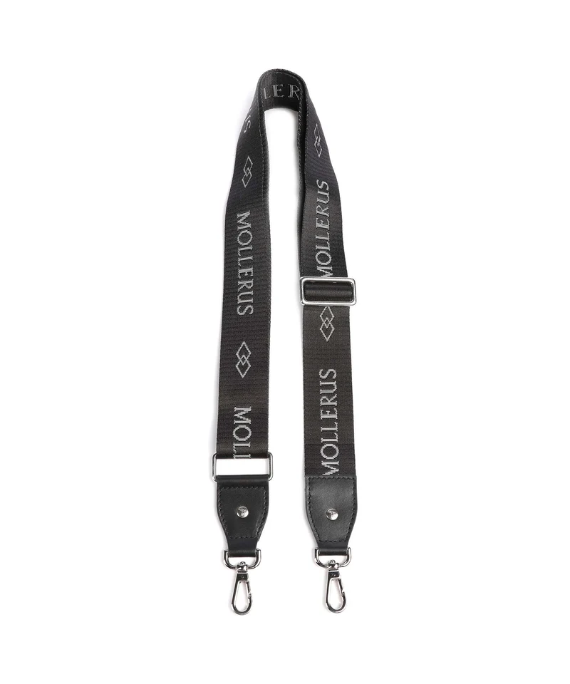 Maison Mollerus Aladdin Schulterriemen black/silver