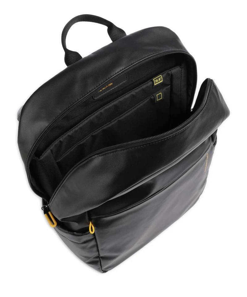 Mandarina Duck Coated Laptop-Rucksack black