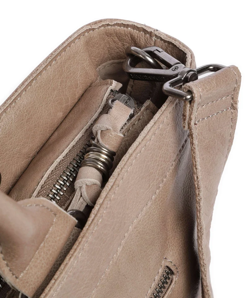 FredsBruder Check My Bag Handtasche taupe teddy mix