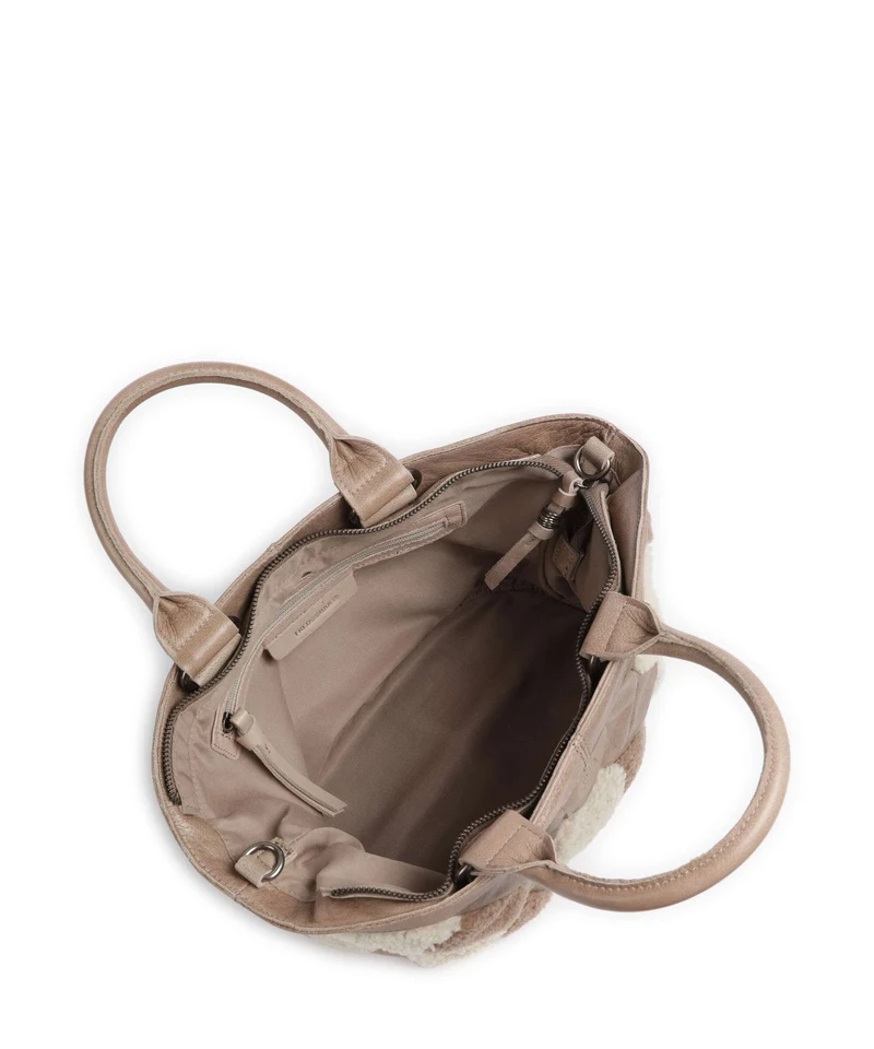 FredsBruder Check My Bag Handtasche taupe teddy mix