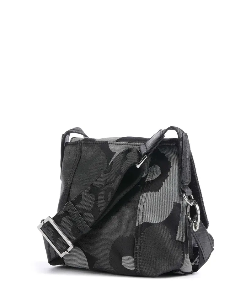 Marimekko Unikko Mini Umhängetasche grey/dark grey/black