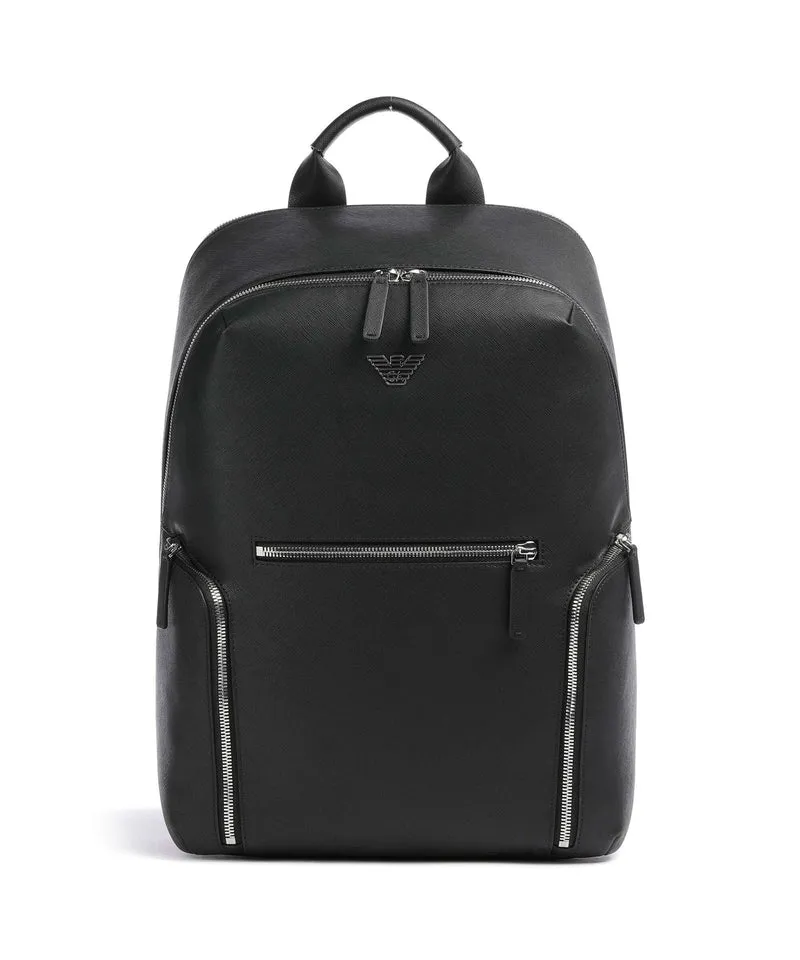 Emporio Armani Business Regenerated Rucksack black