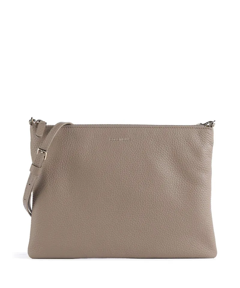 Coccinelle Best Umhängetasche warm taupe