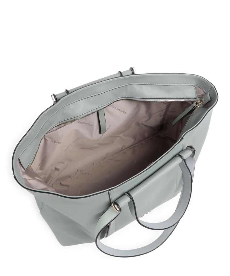 Piquadro Circle Shopper verde menta
