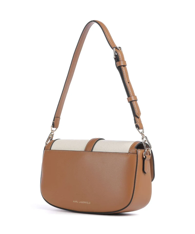 Karl Lagerfeld K/Autograph Schultertasche canvas caramel