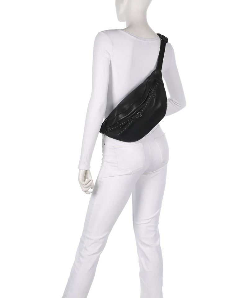 Depeche Rock Arcade Gürteltasche nero