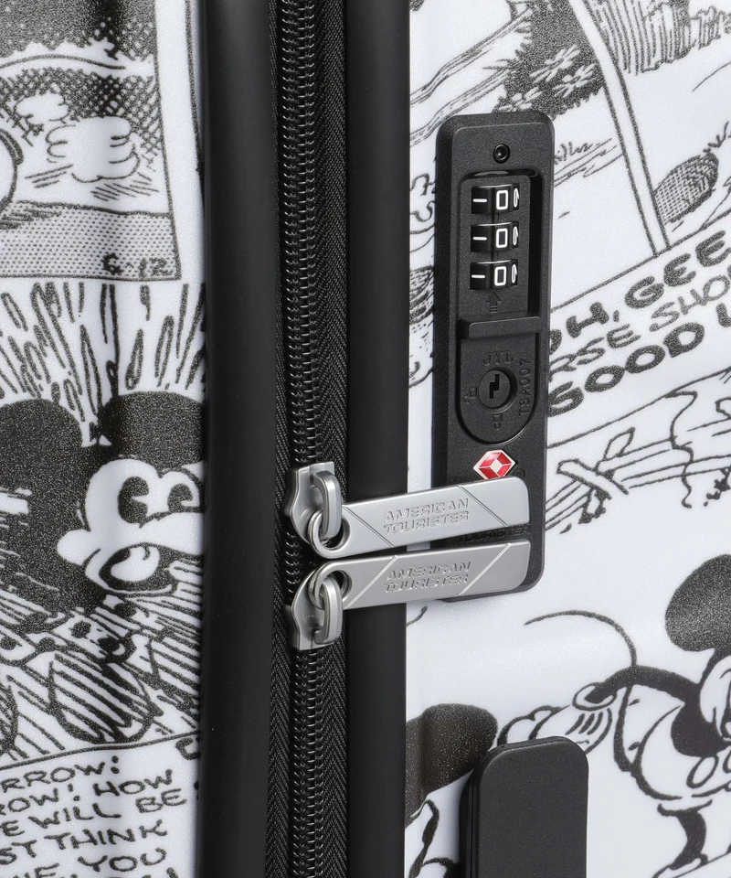American Tourister Wavebreaker Disney 4-Rollen Trolley minnie comics/white