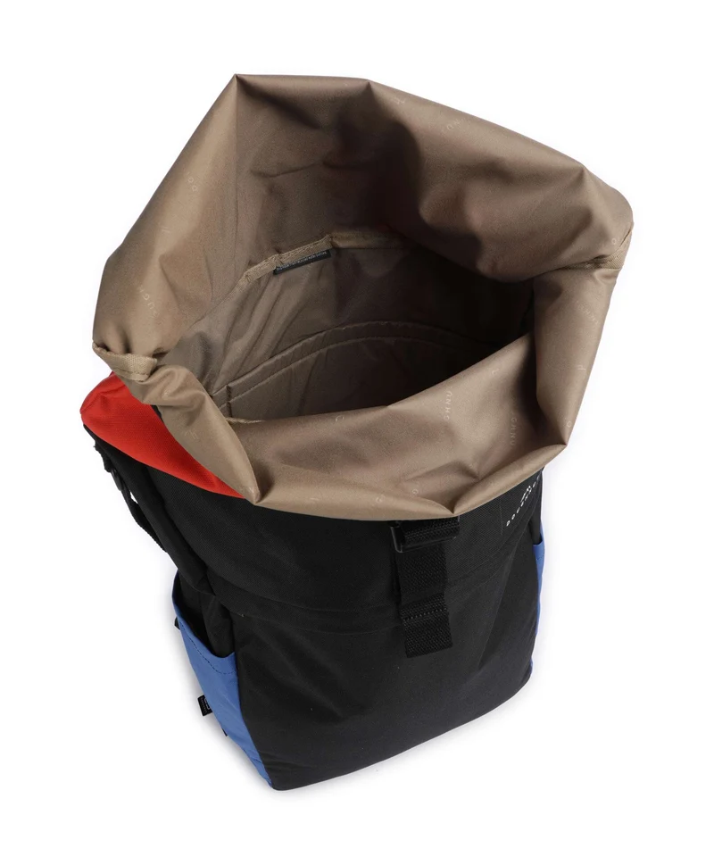 Doughnut Reborn Jetpack Rolltop Rucksack black/grapefruit