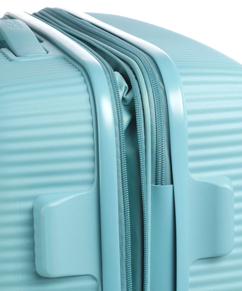 American Tourister Soundbox 4-Rollen Trolley turquoise tonic