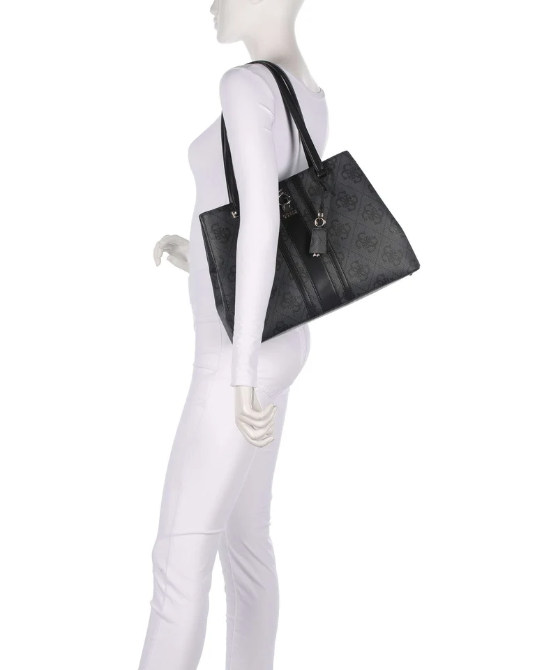 Guess Erenia Shopper coal logo