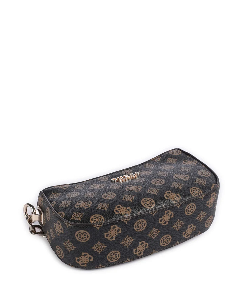 Guess Evelune Schultertasche mocha logo