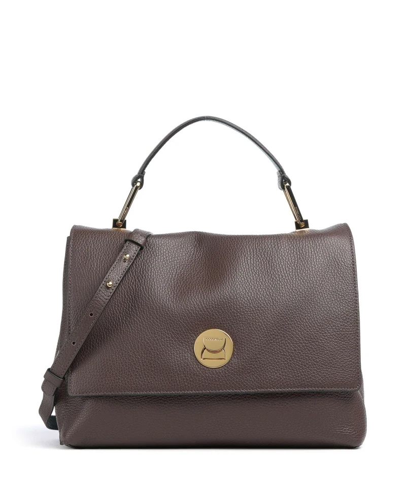 Coccinelle Liya Handtasche brunette/arctic blue