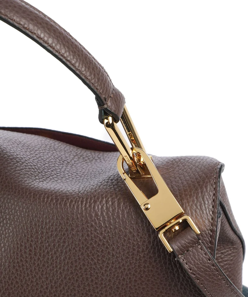 Coccinelle Liya Handtasche brunette/arctic blue
