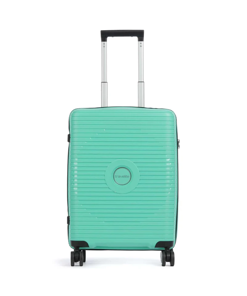 Travelite Orbita 4-Rollen Trolley grün